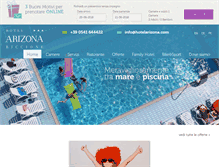 Tablet Screenshot of hotelarizona.com